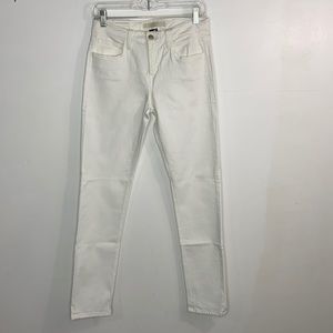Joe's White Boyfriend Slim Jeans NWT